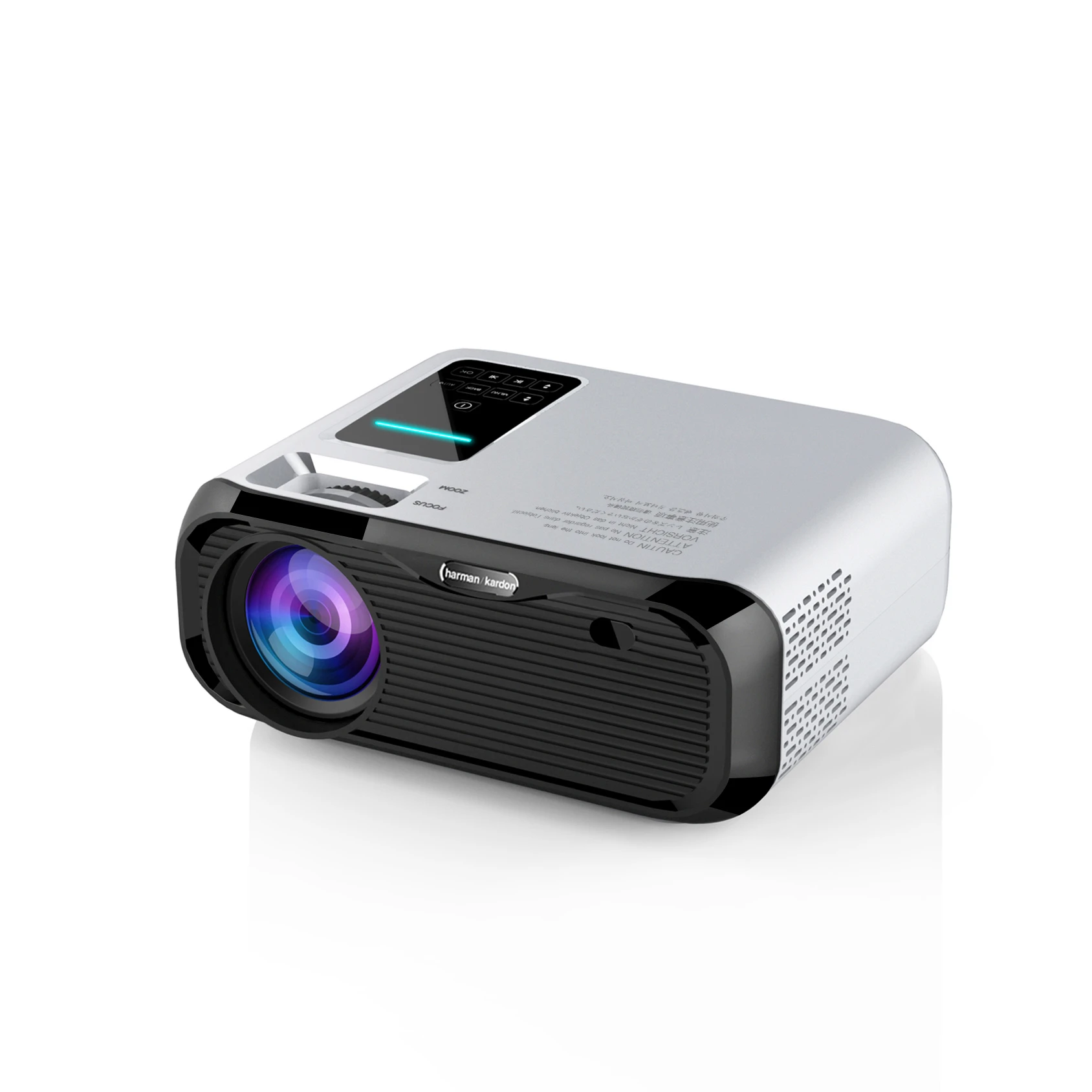Hot Selling Android 9 Mini Projector OEM ODM LED LCD Home Presentation Equipment Mini LED LCD Proyector For Home Use