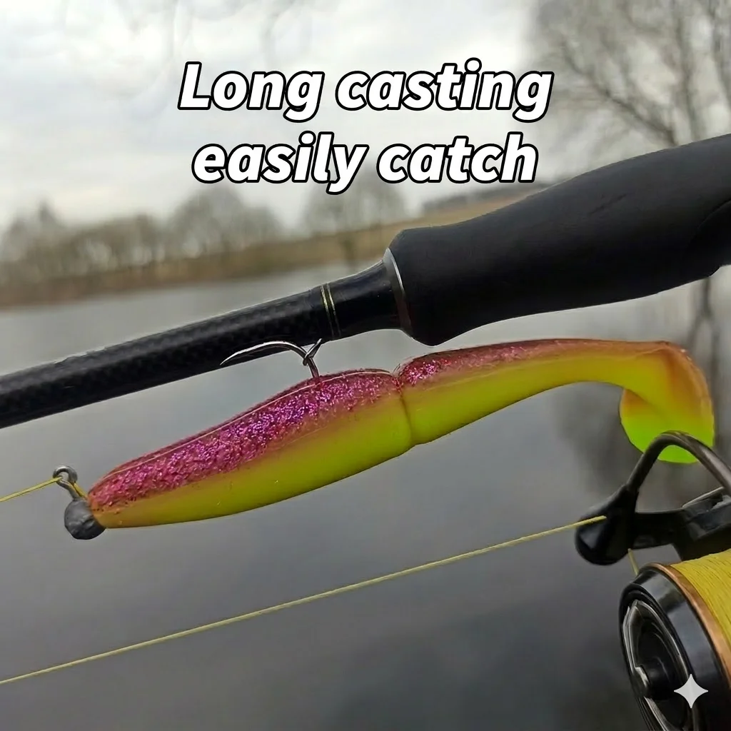 ESFISHING 낚시 루어 이지 샤이너 100mm125mm155mm 200mm pesca... - 3