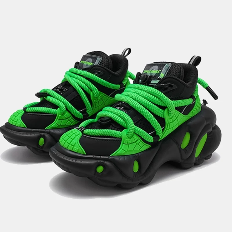 

Patchwork Platform Mesh Corss Strap Boots Sexy Pointed Toe Mixed Colors New Arrivals Fashion Women Boots