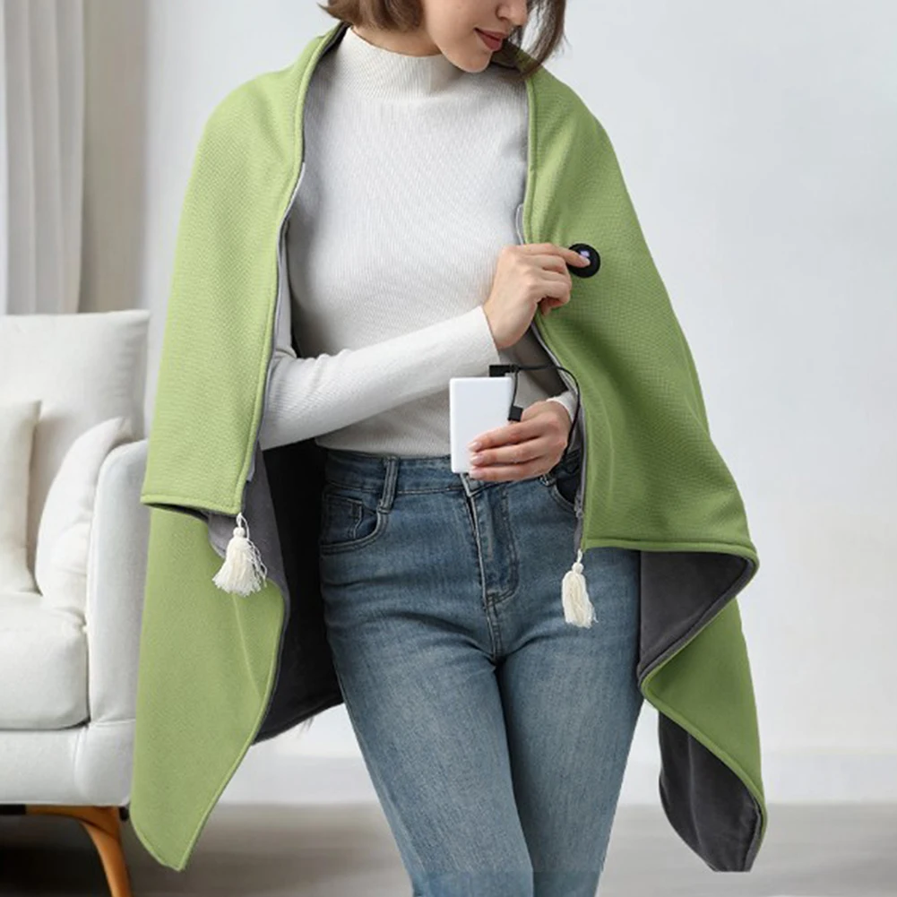 

Носимое USB-одеяло для путешествий, кемпинга, расслабляющего исследования с питанием от USB