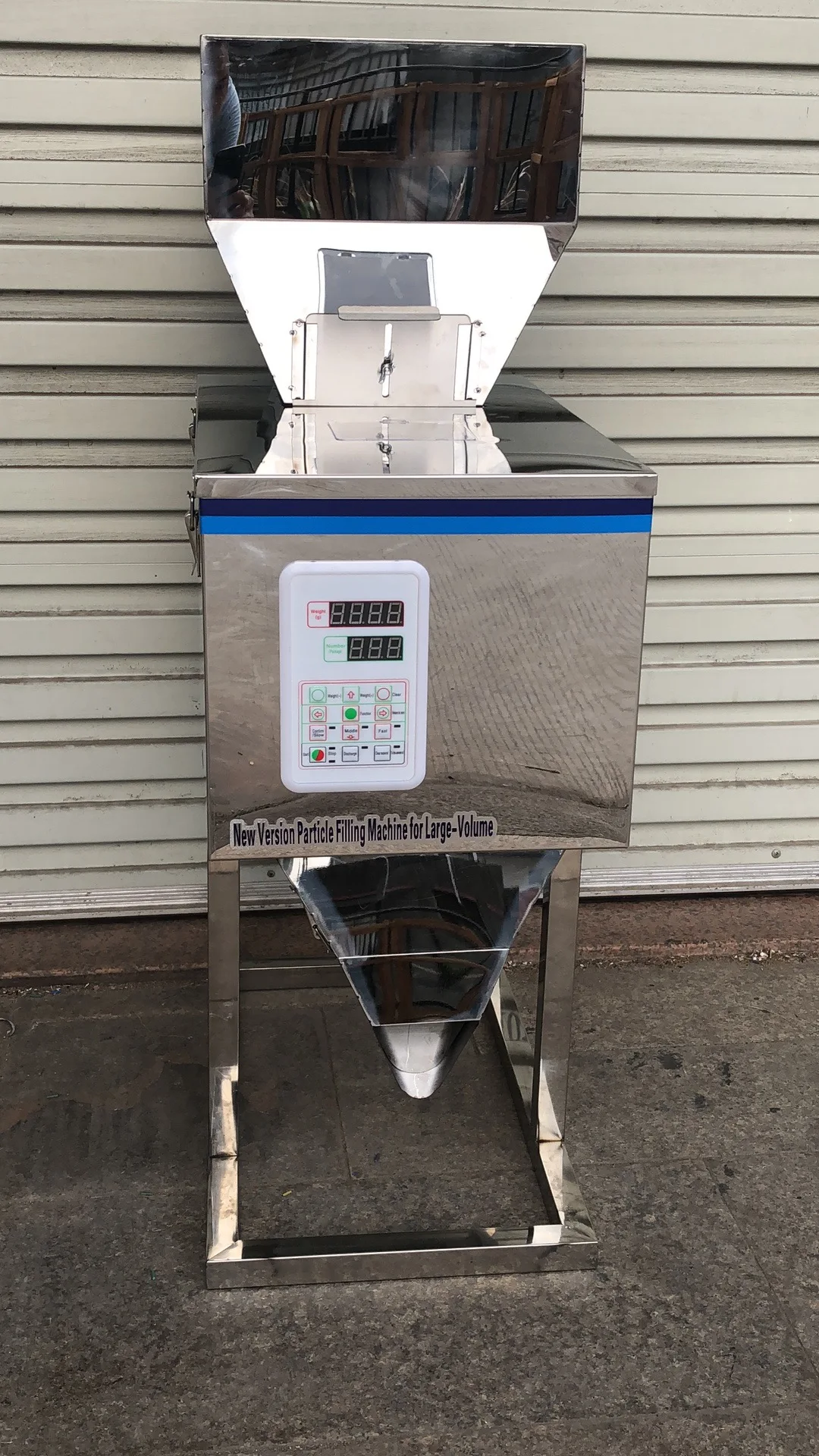 ماكينة وزن وتعبئة أوتوماتيكية 20-3000 جرام/50-5000 جرام، حبيبات، دقيق مسحوق، ماكينة تغليف المواد الغذائية المكتبية لحبوب القهوة #4