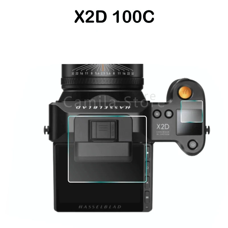 2.5D Thickness Highly Clarity Film Tempered Glass LCD Screen Protector for HASSELBLAD X2D 100C Camera accessories