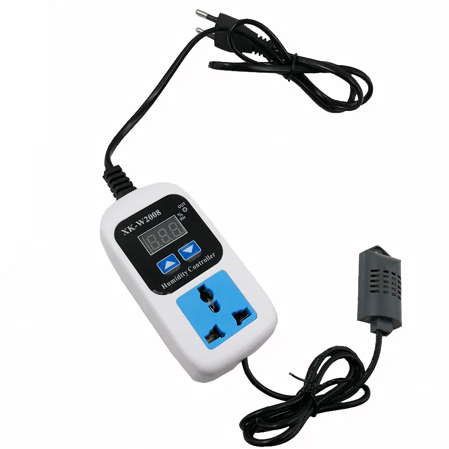 XK-W2001 AC110-220V 1500W LED Temperature Controller Thermostat Incubator Control Microcomputer Delay With Probe