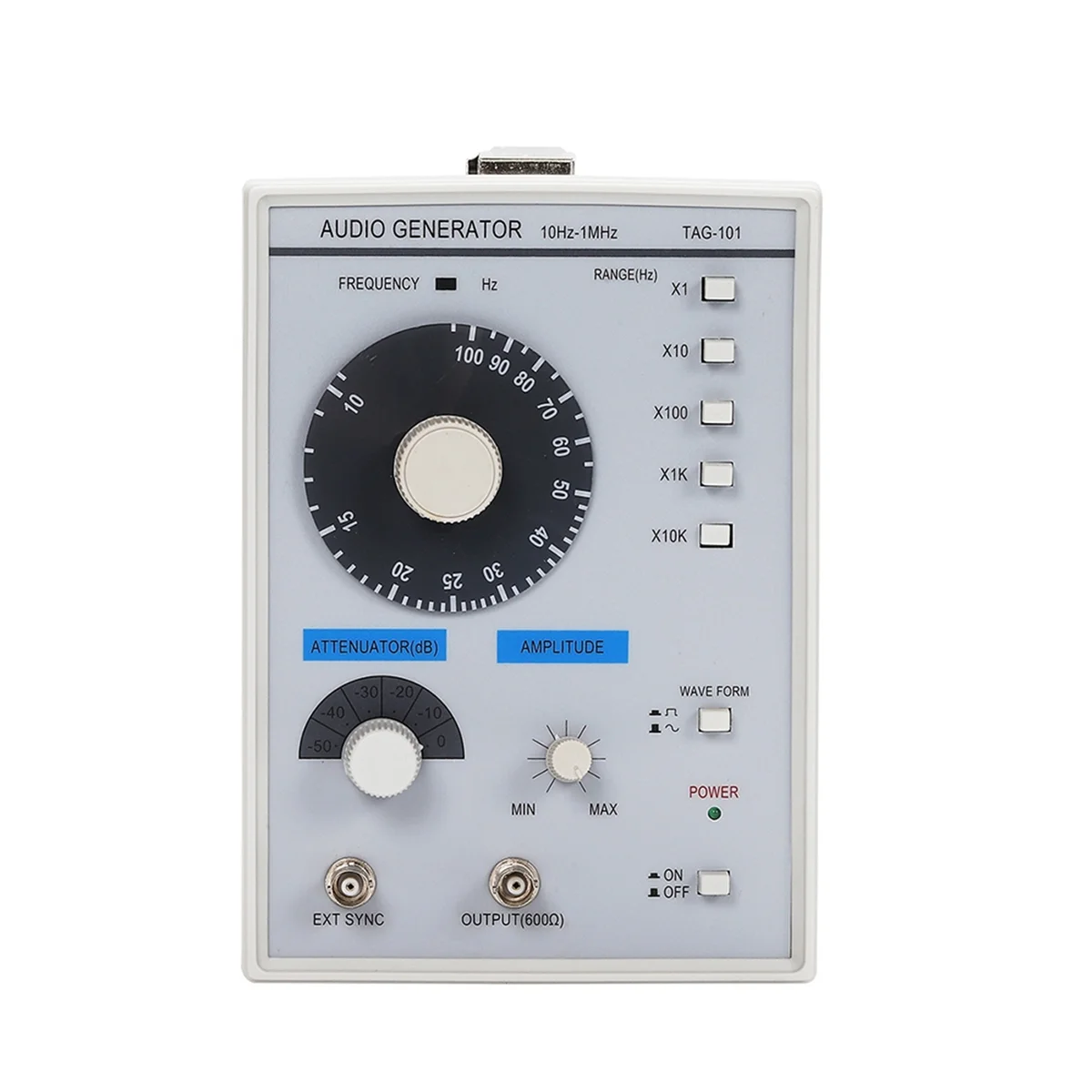 

New 3C-TAG-101 Audio Signal Generator 10Hz-1MHz Low Frequency Generator for Electronics Maintenance Testing US Plug