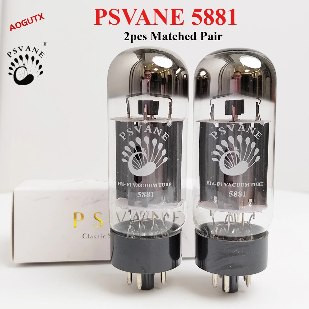 Aogutx PSVANE 5881 Лампа заменяет 5881A 350C 6L6GC 6P3P HIFI Аудиоклапан Комплект электронного лампового усилителя DIY Matched Quad Aogutx PSVANE 5881 Лампа заменяет 5881A 350C 6L6GC 6P3P HIFI Аудиоклапан Комплект электронного лампового усилителя DIY Matched Quad