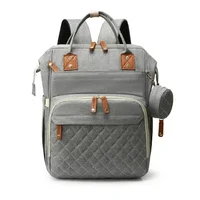 USB momie sac sac à couches soins de bébé grande capacité maman sac à dos momie maternité sac humide étanche bébé enceinte sac à couches 4