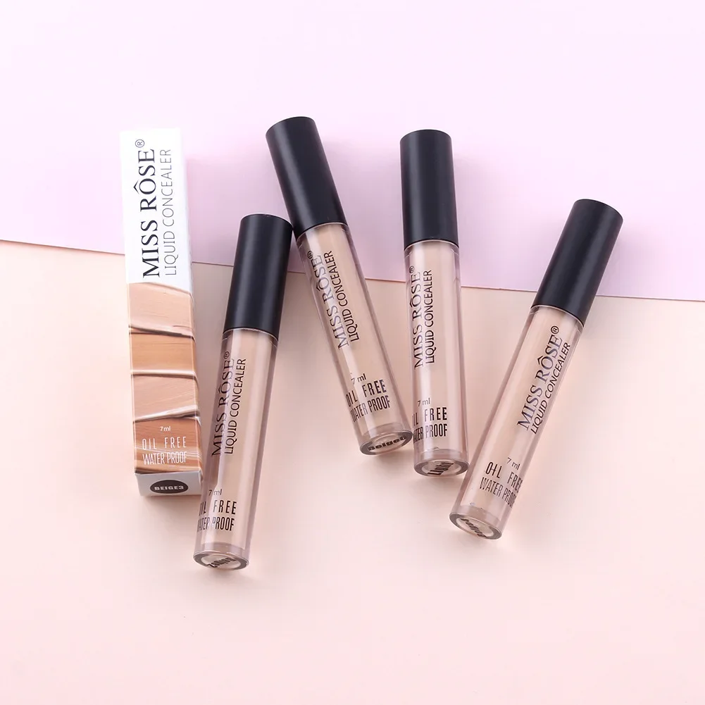 Concealer Mini Liquid Foundation Repair Nourishing Test Tube Oil Control Liquid Foundation 5ML Makeup Primer Blemish Covering