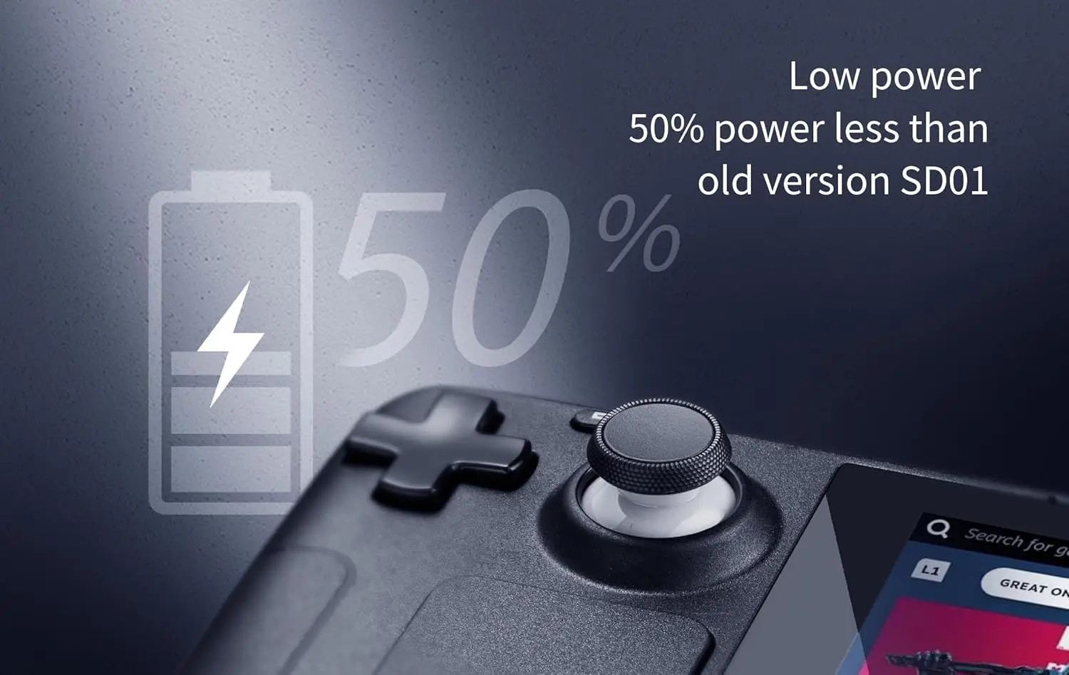 GuliKit Analogowy Joystick do Steam Deck LCD (Typ A&B), Hall Effect, Bez Efektu Dryfu, Elektromagnetyczny Zamiennik Thumbsticka, Bez Lutowania — zdjęcie produktu 6
