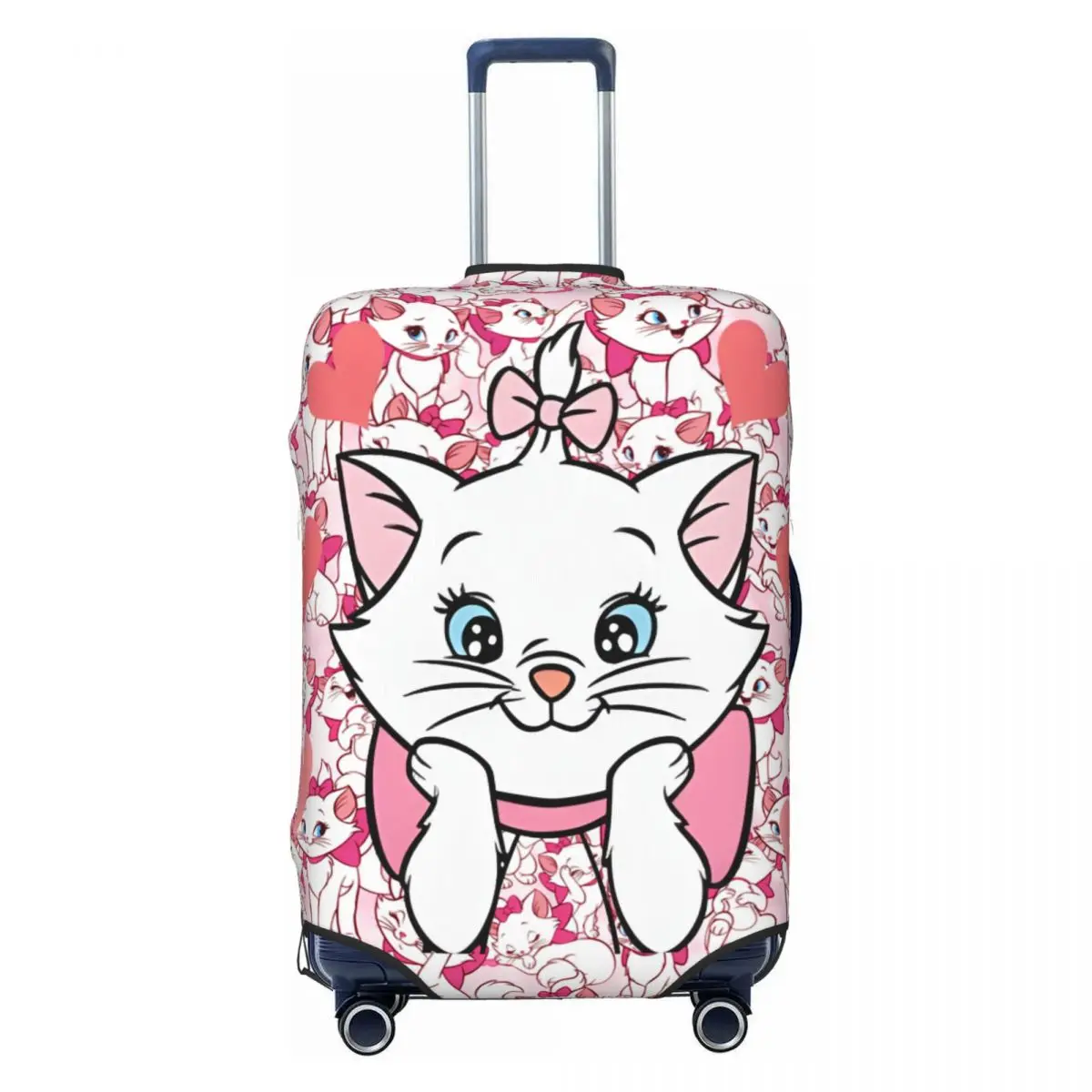 

The Aristocats Marie Cat Luggage Cover Elastic Cartoon Travel Suitcase Protective Covers Suit For 18-32 inch