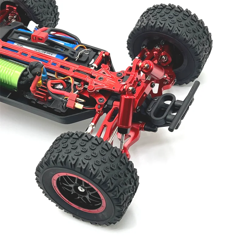 Rc-車のスペアパーツ,金属製のアップグレードキット,スイングアーム,ステアリングカップ,ロッド,scy 1:16,jrc c8805