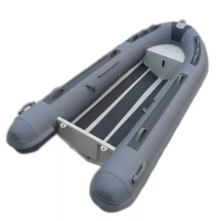 

CE Approval 13 Ft Orca Hypalon Rigid Aluminum Hull Rib Boat 390 With Outboard Engine