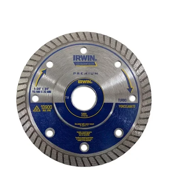 DIAMANTED DISC PORCELANATE PREMIUM 110MM IRWIN