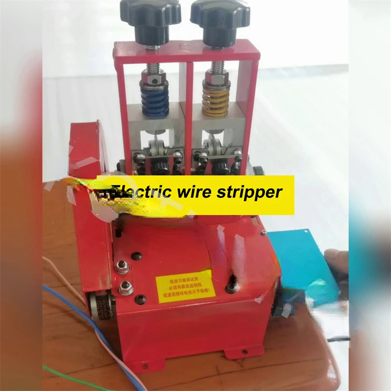 Electric Wire Stripping Machine Portable Wire Stripper Cable Stripper 1.5-18mm 150W 220V for Scrap Copper Recycling