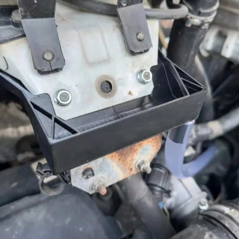 Um conjunto de tubo de drenagem de carro, defletor de água, durável, placa guia de tubo de drenagem para fiat ducato peugeot boxer citroen relé