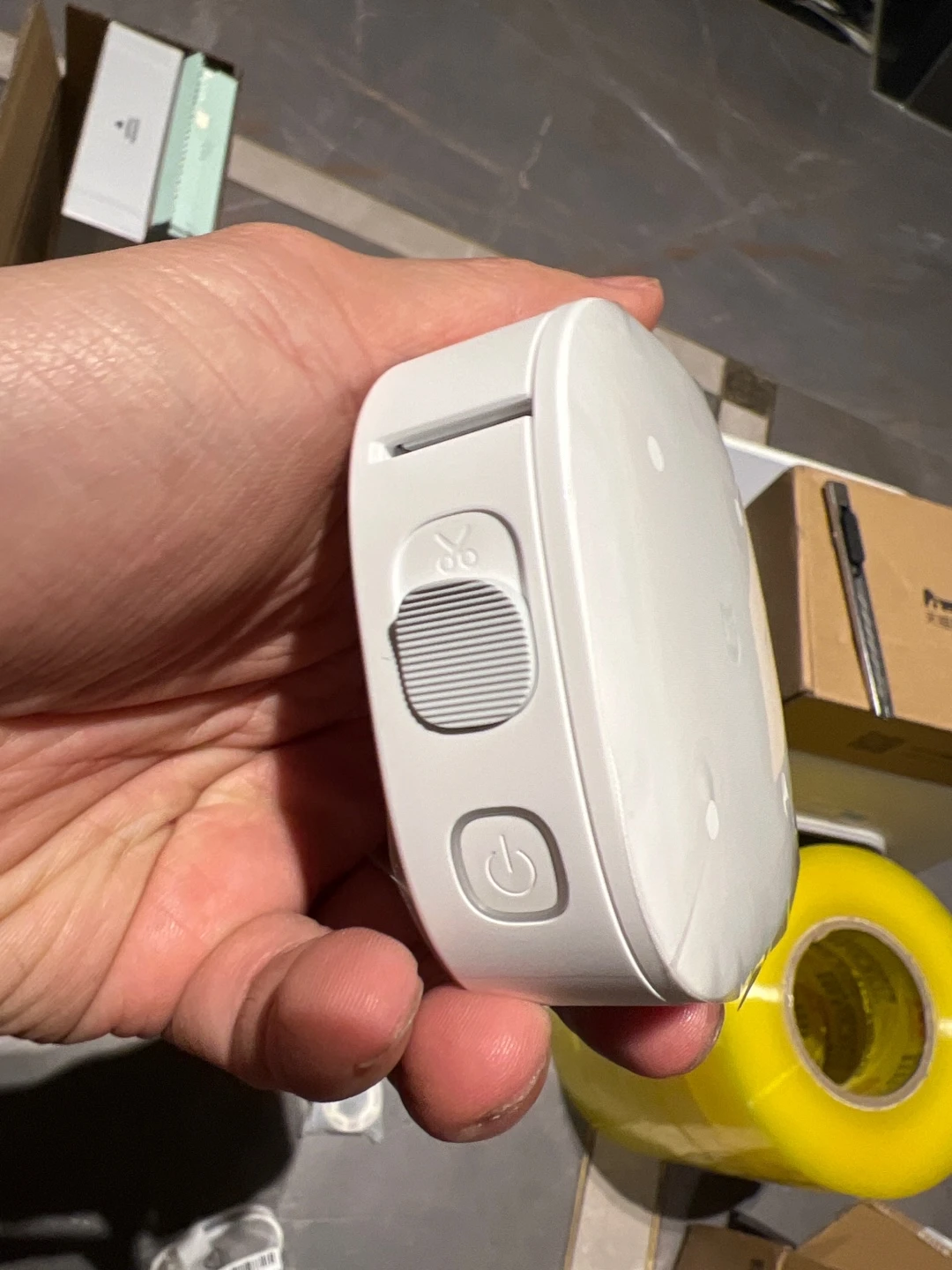 Xiaomi-Mijia Máquina Inteligente Label Maker, Mini Bolso Impressora Térmica, Sem fio, Tudo em um, DIY, Data, Adesivo para Mihome App