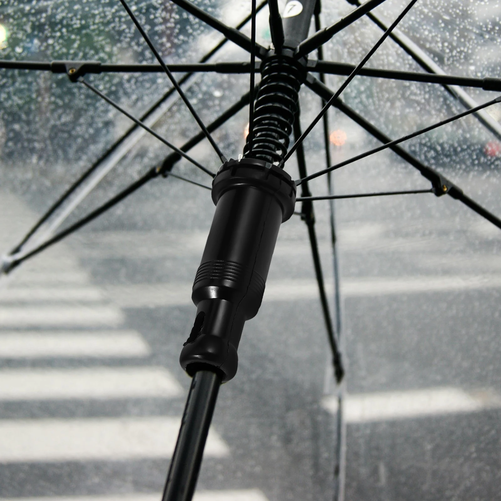 

Long Pole Umbrella Accessories 8/16 Ribs Durable Plastic Repair Rack Folding Rain Umbrella Parts Outdoor Furniture Compatibility