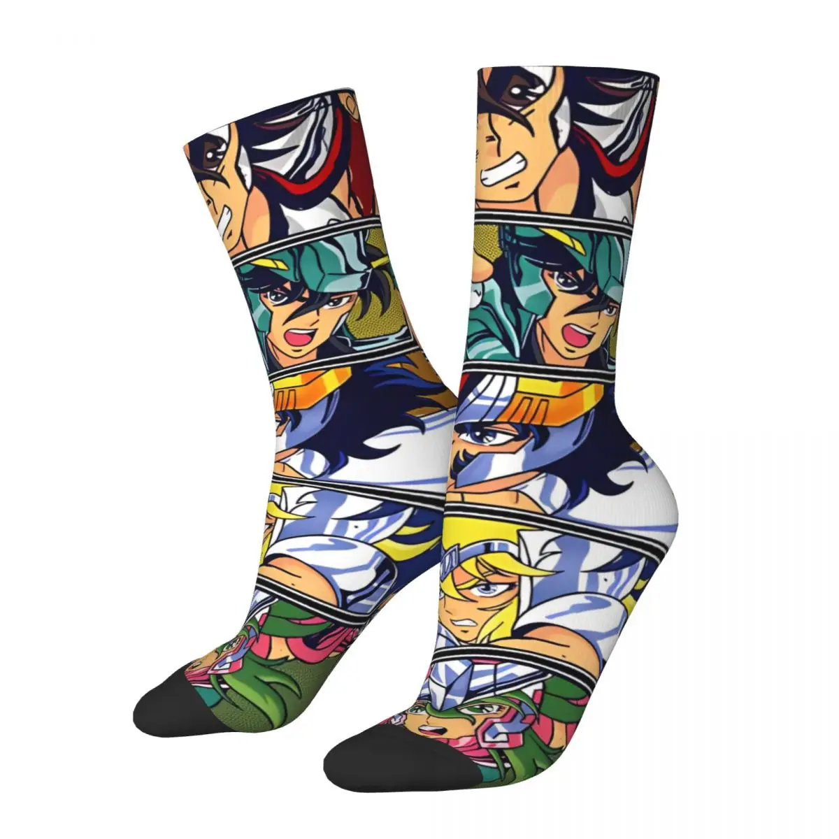 

Носки мужские и женские повседневные, полиэстер, Феникс, дракон, демисезонные