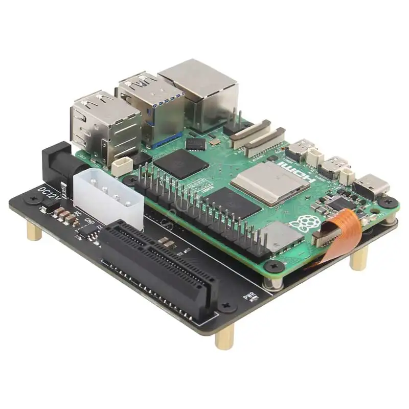 Imagem -05 - Placa de Expansão Raspberry pi Pcie Conector Ffc para Slot Pcie x4 Padrão X1010