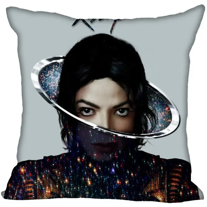 Poszewka na poduszkę Michael Jackson na poduszki dekoracyjne do domu niewidoczne poszewki na suwak 45x45cm