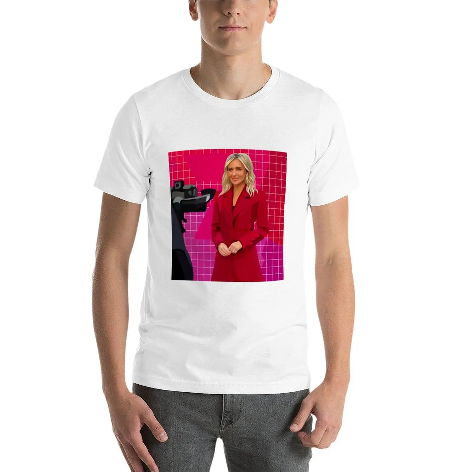 New Jacquie Felgate T-Shirt kawaii clothes Blouse funny t shirts big and tall t shirts for men