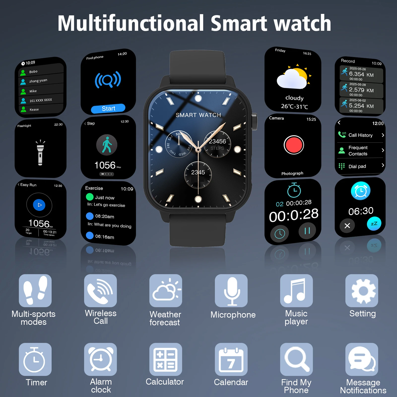 New Smartwatch for Men and Wom - đánh giá và giá Smartwatch Watches That Connect To Iphone