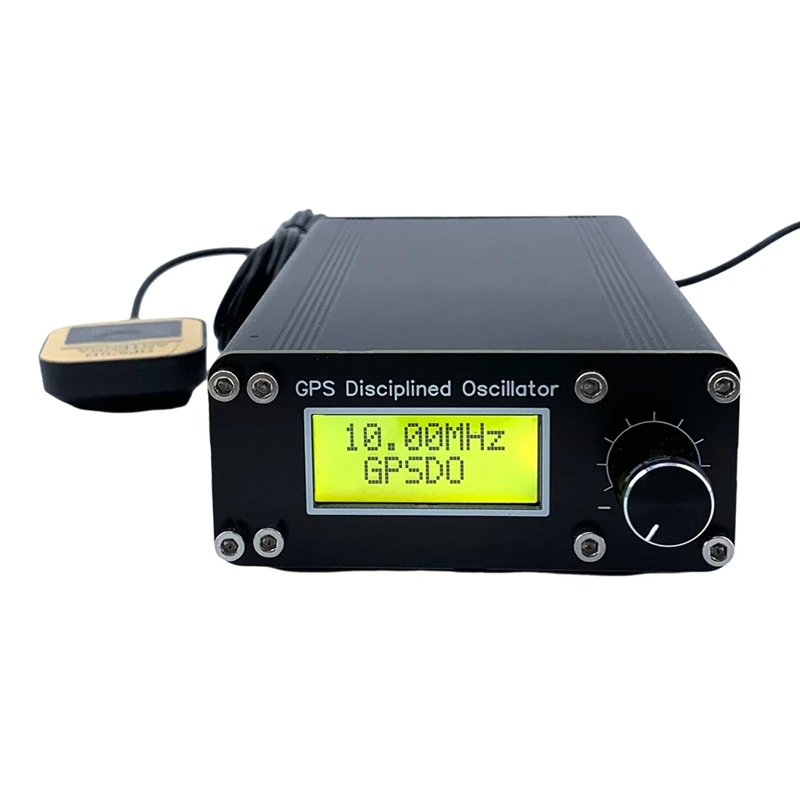 GPSDO Oscillatore disciplinato GPS 10Mhz Onda quadra GNSS Orologio disciplinato GPS 1PPS Orologio GPS per decodificatori audio