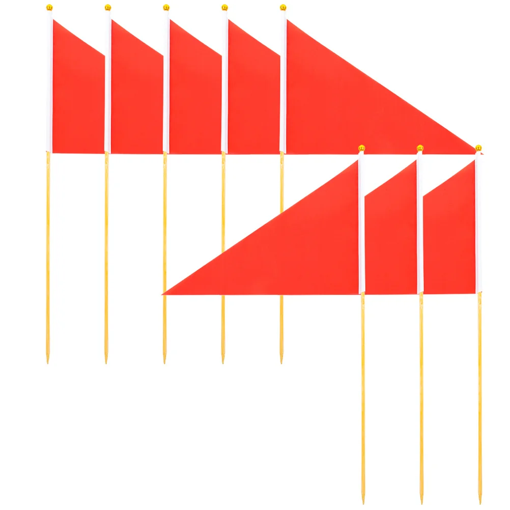 8 قطعة أعلام بمناسبة الثلاثي لحديقة ساحة مادة الخيزران المتينة نظام رش الري في الحديقة معرف الموقع #5