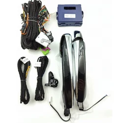 PKE Keyless GO Kit For Mercedes Benz E W213 C W205 S W222 GLC PKE Unlock Lock Car Product 2 Handle Black Color 197 With Chrome