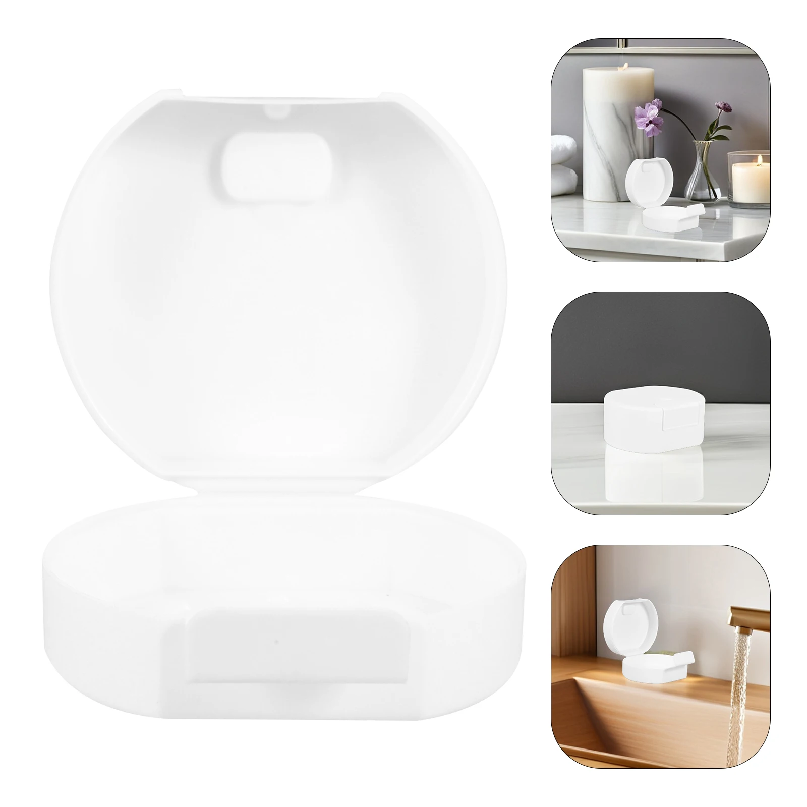 

Portable Box Waterproof Sealed Travel Soap Dish With Locking Buckle For Gym Outdoor Soap Case Holder Tray