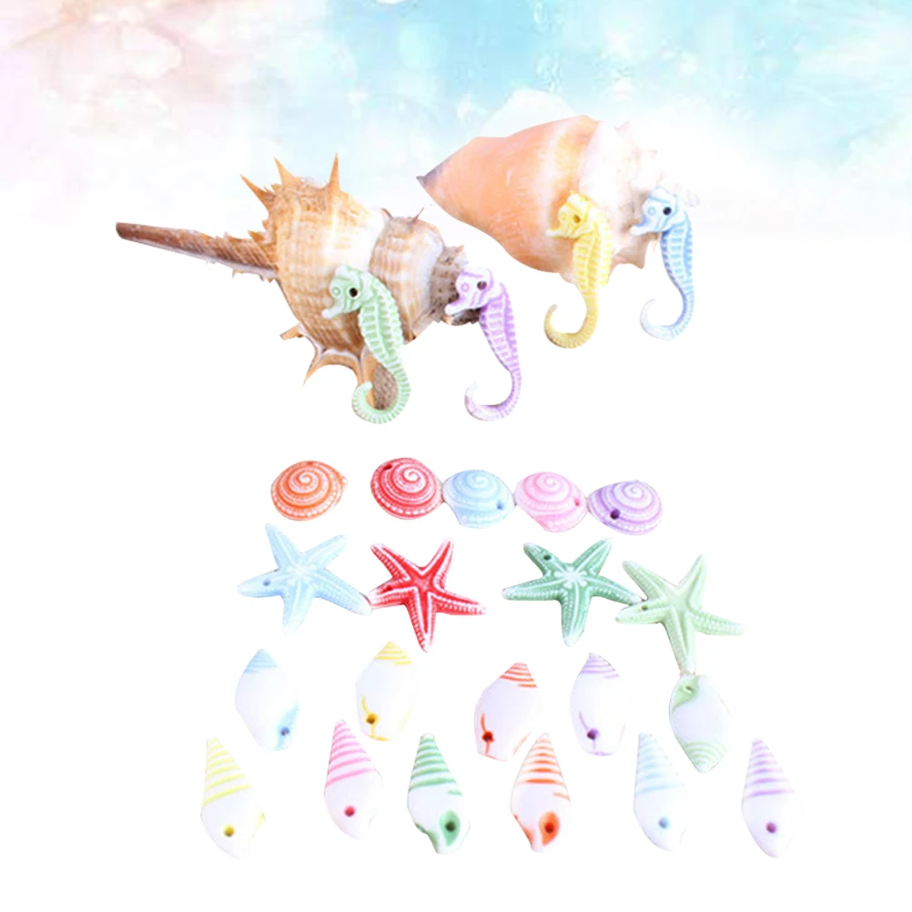 

50Pcs Ocean Animal Figurines Resin Aquarium Decorations for Fish Tank Home Landscape Enhancement Artificial Sea Creatures