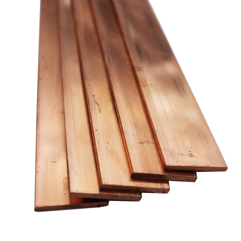 Platte Koperen Staaf Verschillende Maten