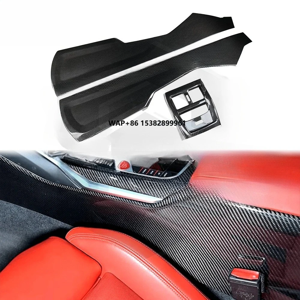

Real M3 M4 Dry Carbon Fiber Center Console Trim for M3 G80 G81 M4 G82 G83 Upgrade Dashboard Trim Center Interior Kits