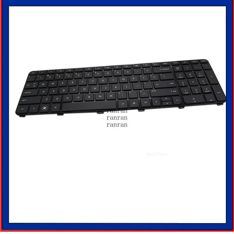 

Б/у 90% новая клавиатура с американской раскладкой для HP Envy DV7-7000 DV7-7304TX черного цвета