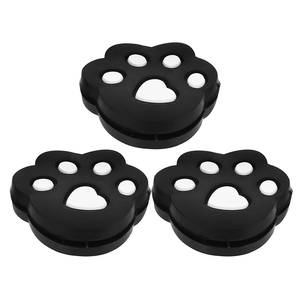 

3Pcs Tennis Racket Shock Absorber Silicone Paw Shape Dampener Tennis Vibration Absorber Racket Cushioning Supplies