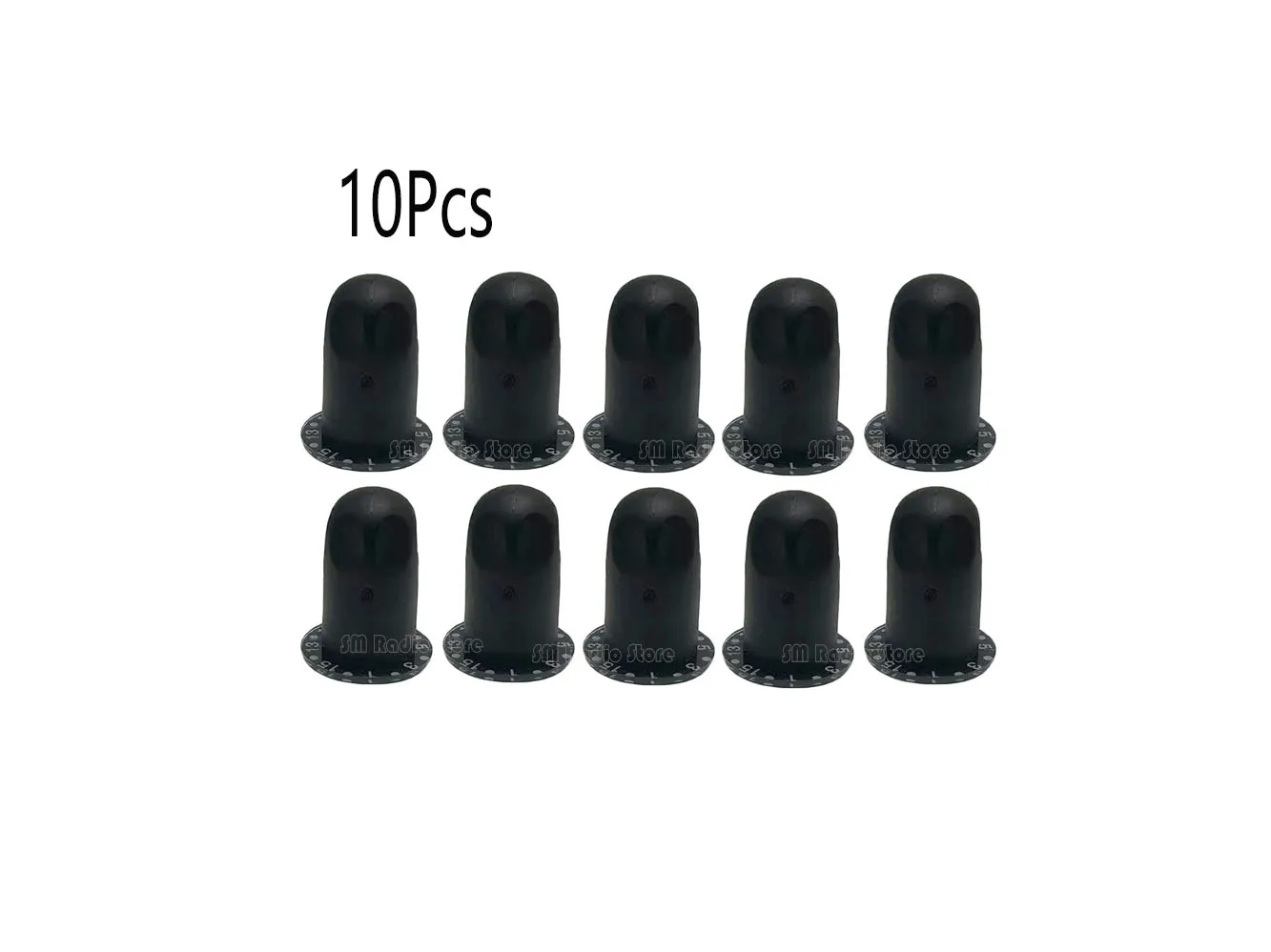 10Pcs Channel Selector knobs for XTS1500 XTS2250 XTS2500 XTS2500I Walkie Talkie Two Way Radio Accessories