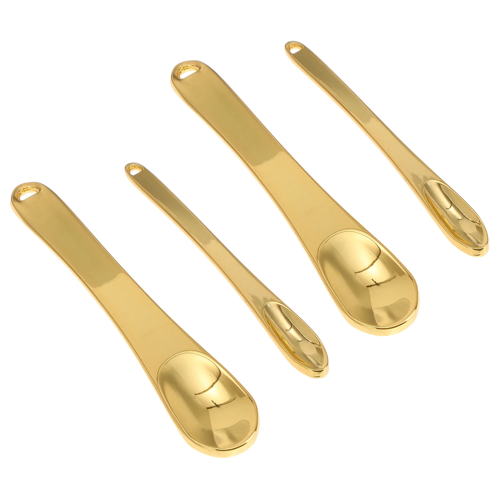 4 قطع من ملعقة تدليك كريم العين، قناع الوجه، أداة مغرفة للعناية بالعين، الاسترخاء، تحسين الدورة الدموية الدقيقة #3