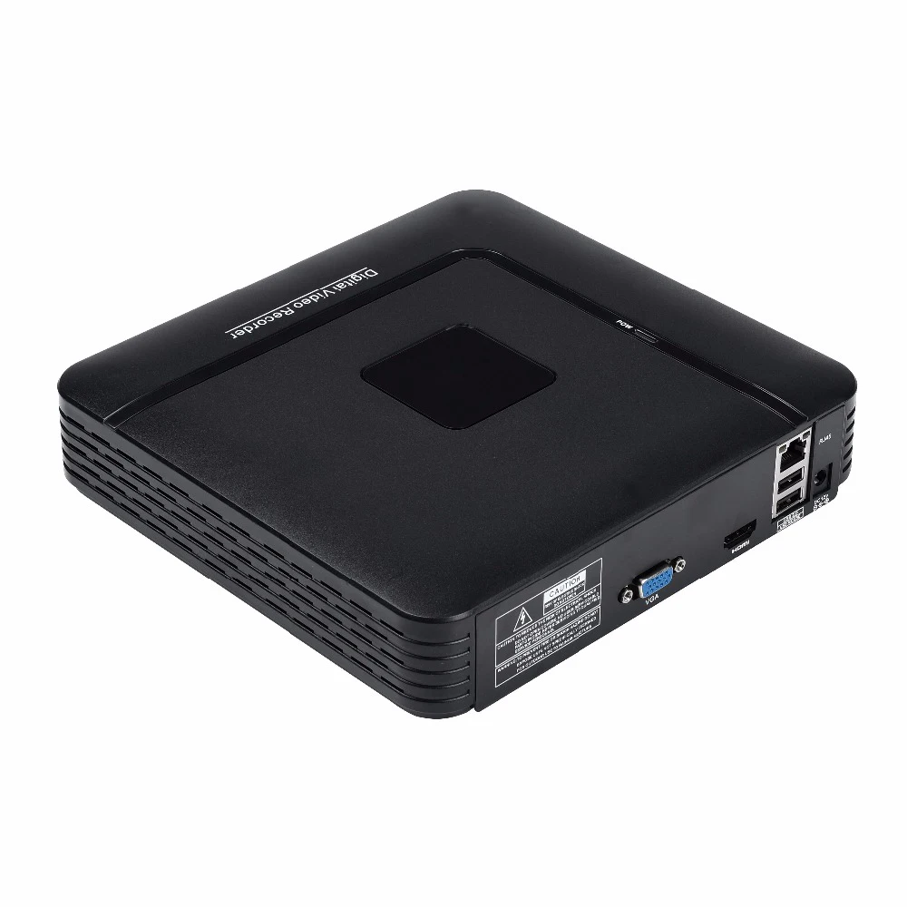 

H.265 CCTV NVR 5Mp/4Mp 8CH Mini Network Video Recorder IE Cloud Face Detection Xmeye Max 4K Video Output EU Plug