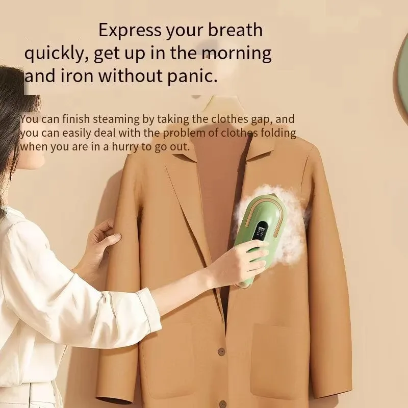 Portable Household Electric Mini Steam Dry Iron with Spray New Handheld Ironing Machine for Hotel Use