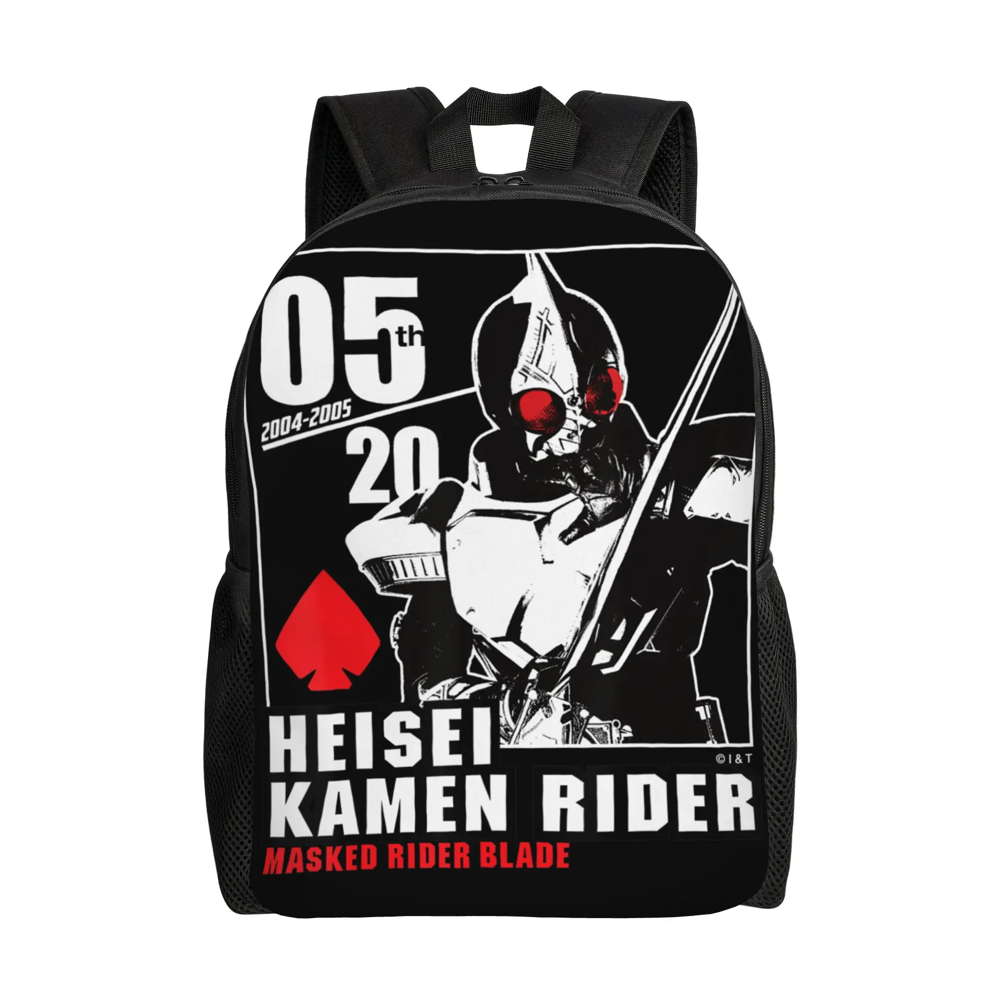 

Bandai backpacks Kamen Rider Blade Heisei Rider Anniversary Daypack mochila Outdoor Retro Washable Rucksack