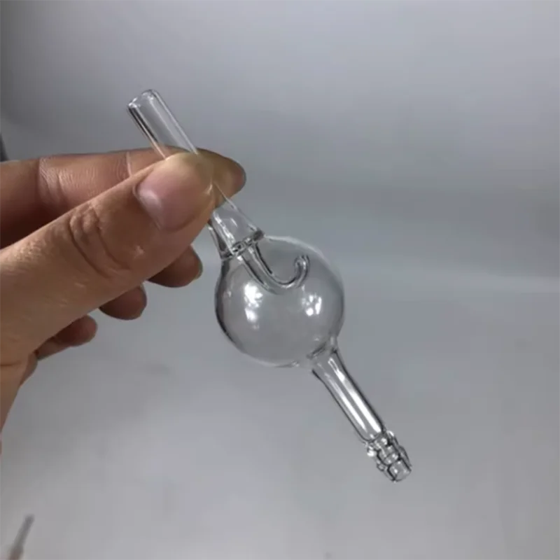 Nitrogen balloon small glass buffer bottle nitrogen balloon splash-proof ball diameter 35mm high temperature resistant