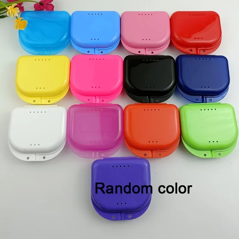 5/10 قطعة صندوق تخزين حمام الأسنان وهمية الأسنان تقويم الأسنان التجنيب 2026 الفم 2026 الحاويات البلاستيك المنظم أدوات نظافة الفم