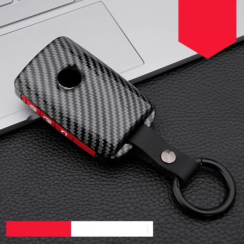 Carbon Fiber+Silicone Car Key Fob Cover Case For Mazda 3 Alexa CX-30 CX30 CX5 CX 5 CX-5 CX8 CX9 CX4 2019 2020 Auto Accessories