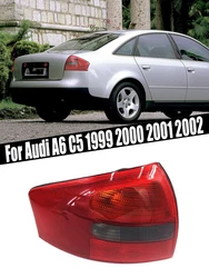 Rear Tail Light Stop Brake Lamp NO Bulbs Taillight Housing Reverse Lampshade For Audi A6 C5 1999 2000 2001 2002 Car Accessories