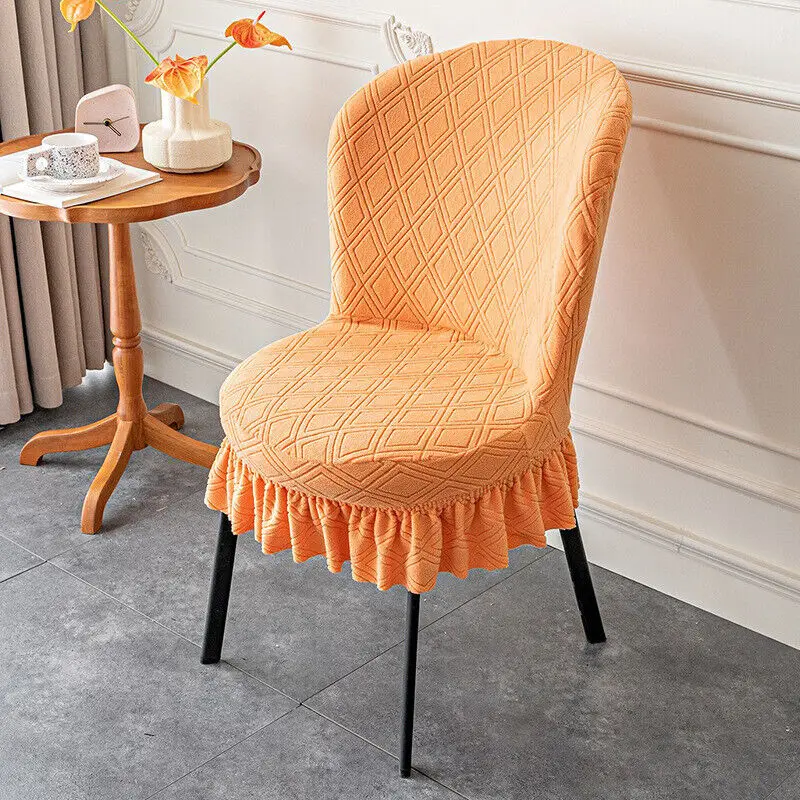 1pc Circular Chair Cover Round Chair Stretch Chair Cover For All Seasons Universal Soft Protector Splicover Home Decor