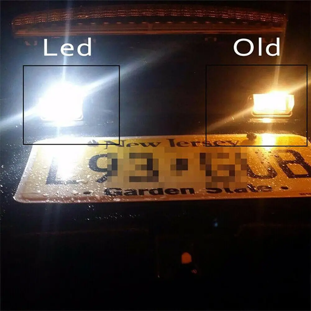 23 قطعة Led سيارة ضوء لمبة T10 الداخلية خريطة قبة جذع لوحة ترخيص مصابيح عدة رقيقة جدا شكل أضواء بيضاء