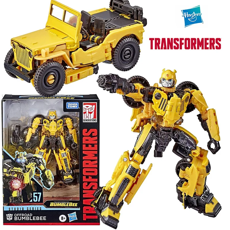 

Hasbro Transformers Bumblebee Studio Series SS57 Offroad Bumblebee 12Cm Deluxe Class Anime Original Action Figure Model Toy Gift