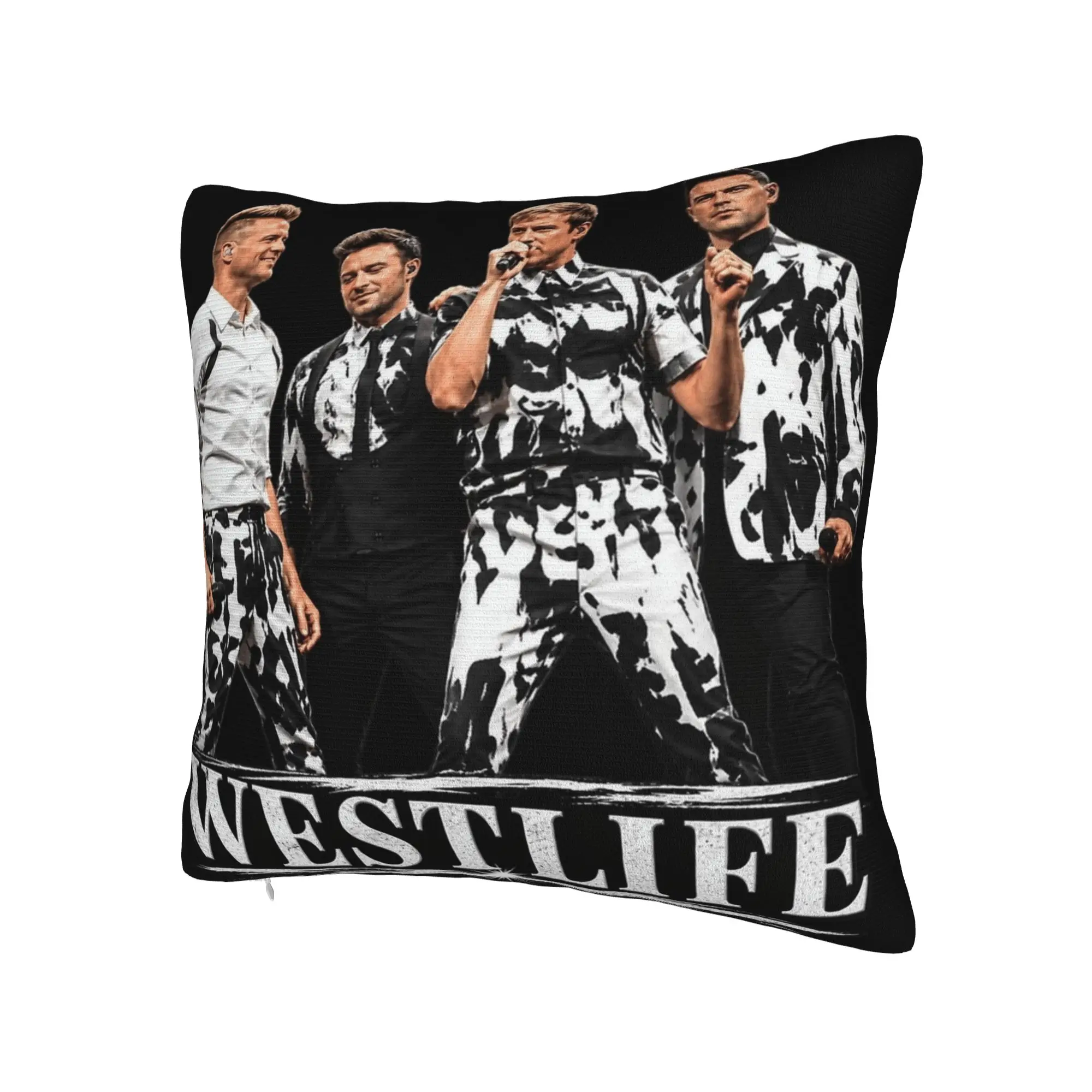Decorative Pillow Cover Westlife 25th Anniversary Tour 2026 Stuff Home  Throw Pillow Case Cover Zipper Multi-Size