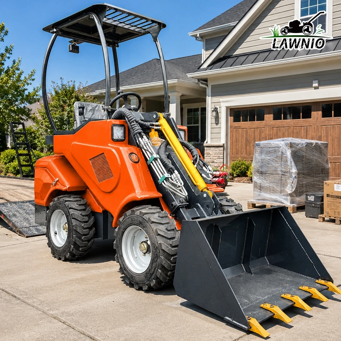 Meets International Standards Telescopic Arm Loader  Hydraulic Steering Compact Design for Farm Work Telescopic Loader