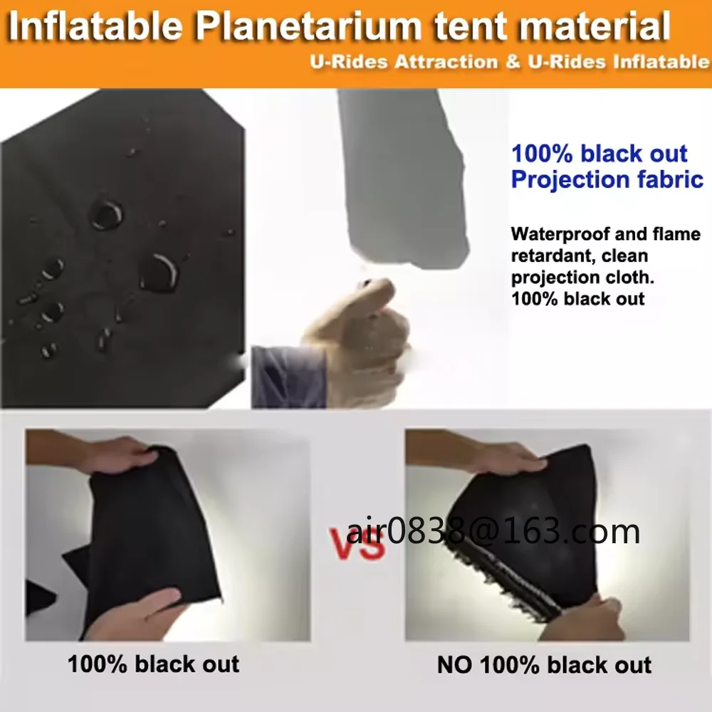 Przenośny dmuchany planetarium, klosz projekcyjny, namiot, kineo 360 Fulldome Starlab do szkół, edukacji, badania akademickiego.