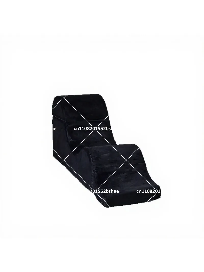 Ergonomic Yoga Chair with Foam Lounge, Waist Pillow, Washable Cover and Side Pouch